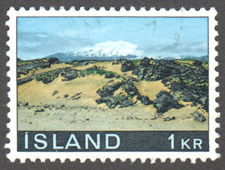 Iceland Scott 412 Used - Click Image to Close